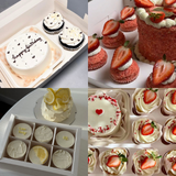 Bento Lunchbox Cake Bundles with Cupcakes